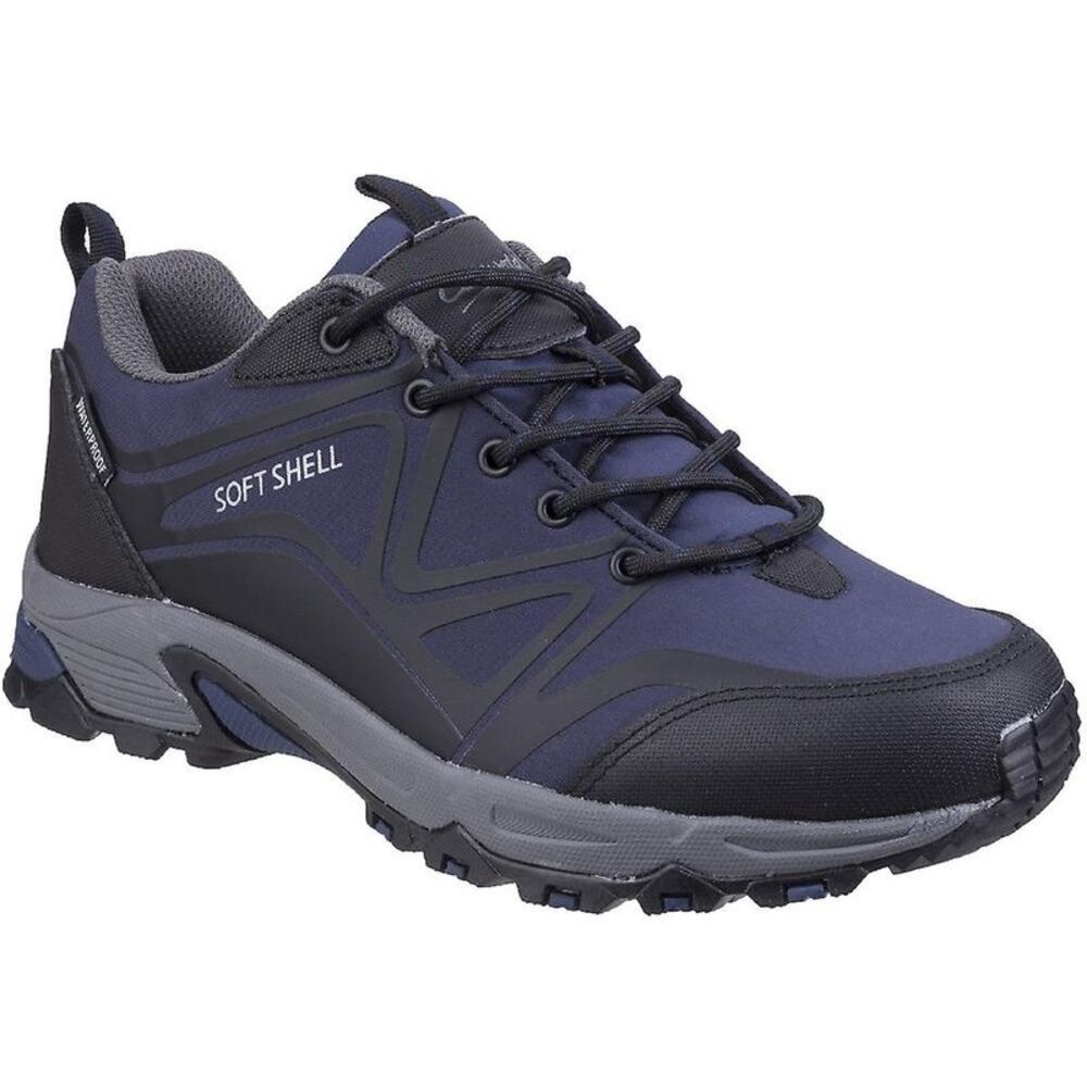 Cotswold Mens Abbeydale Low Hiking Boots / Blue/Black/Gray